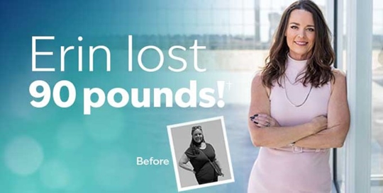 Before & After of Medi-Weightloss patient.